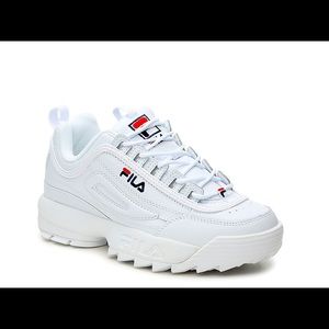 Women’s FILA shoes WHITE SZ:7